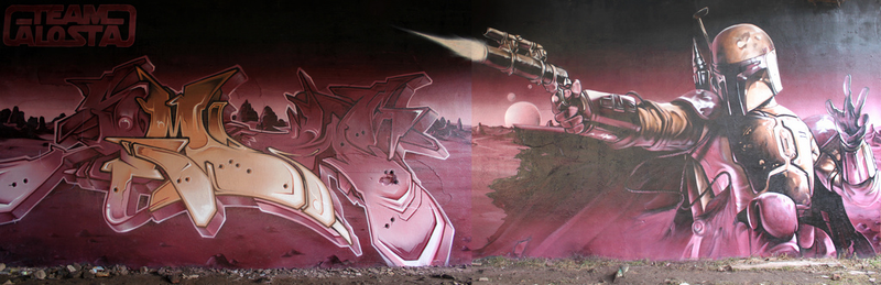 Illustration for article titled Walls of Wonder: Amazing Science Fiction and Fantasy-Themed Murals